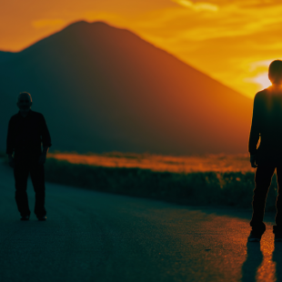 East and West, to come , to leave 