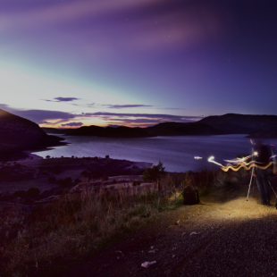 serenity of loneliness & light